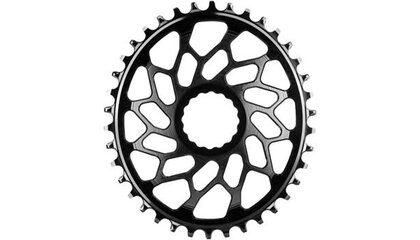 absoluteBLACK Easton Oval Narrow-Wide Direct Mount CX 40T Chainring - CINCH, 3mm Offset, Black
