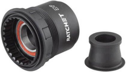 DT Swiss Ratchet EXP Freehub Body - SRAM XD, Standard, Aluminum, Sealed Bearing, Kit w/ End Cap, 12 x 142/148 mm