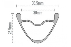 Enve Composites M630 27.5" i9 Wheelset