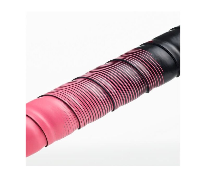 FIZIK Vento Microtex Tacky Black/Pink Bar Tape , 2 mm