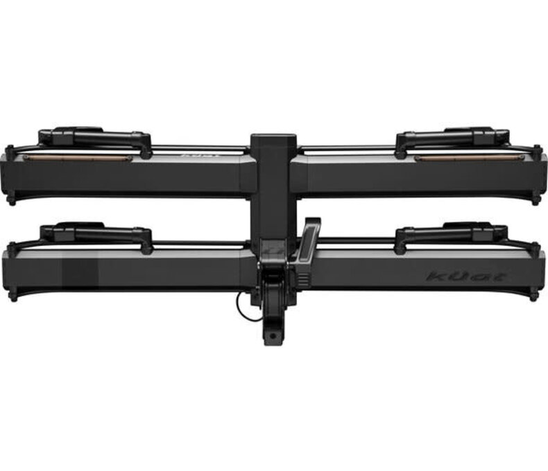 Kuat Piston Pro X 1.25" LED Dual Ratchet Platform Hitch Rack with Kashima - Fits 2 Bike