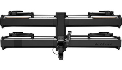 Kuat Piston Pro X 1.25" LED Dual Ratchet Platform Hitch Rack with Kashima - Fits 2 Bike