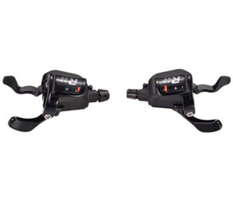 microSHIFT R11 Trigger Shifter Set, 11-Speed Road, Double, Optical Indicator, Shimano Compatible