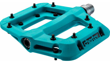 Race Face Chester Composite Pedals, Turquoise