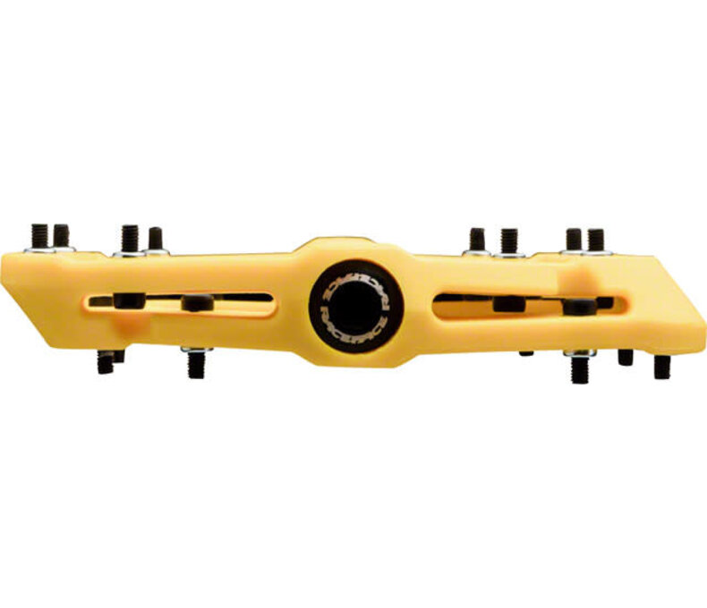RaceFace Chester Pedals - Platform, Composite, 9/16", Yellow