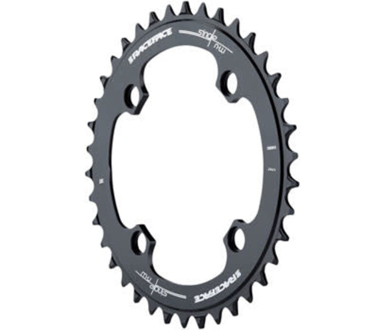 RaceFace Narrow Wide Chainring: 104mm BCD, 36t, Black