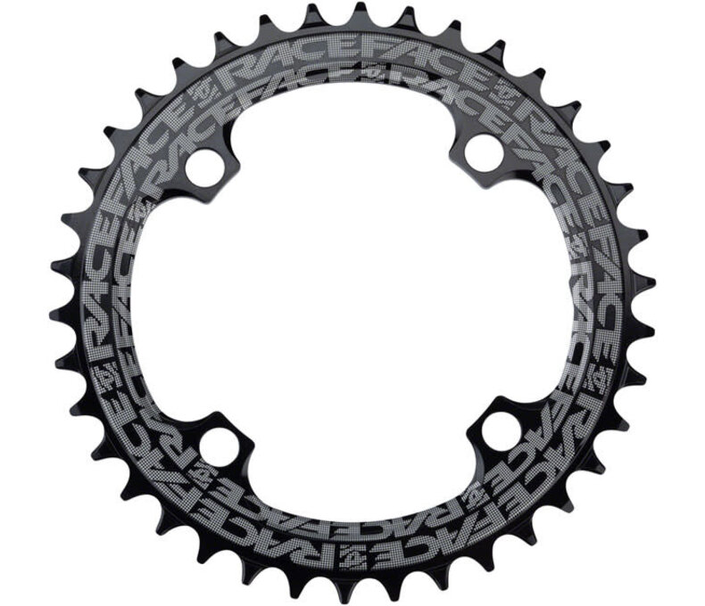RaceFace Narrow Wide Chainring: 104mm BCD, 36t, Black