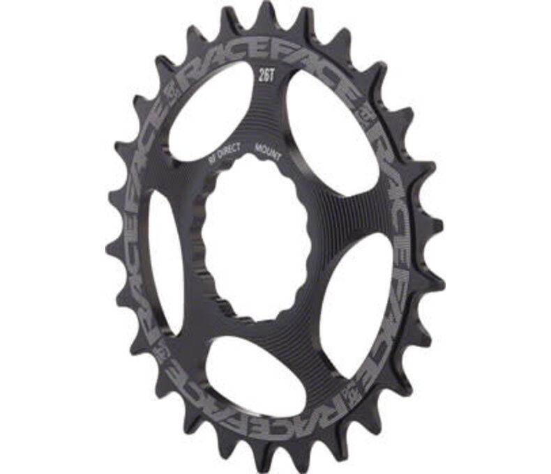 RaceFace Narrow Wide Chainring: Direct Mount CINCH, 32t, Black