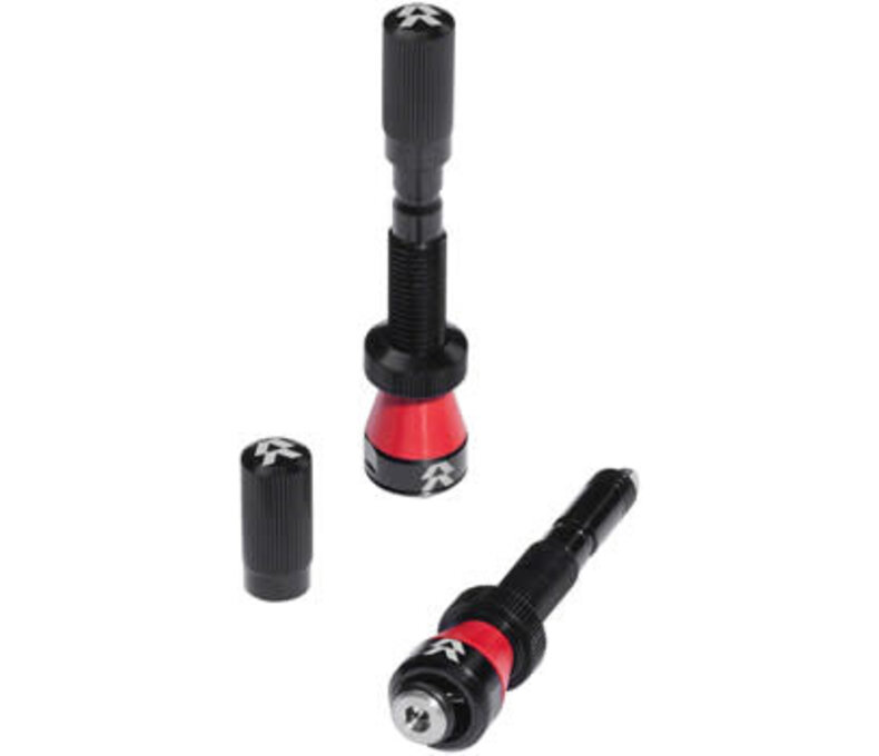 Reserve Wheels Reserve Fillmore Tubeless Valves - 50mm, Black, Pair