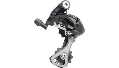 Shimano 105 RD-5701-SS Rear Derailleur - 10 Speed, Short Cage, Black
