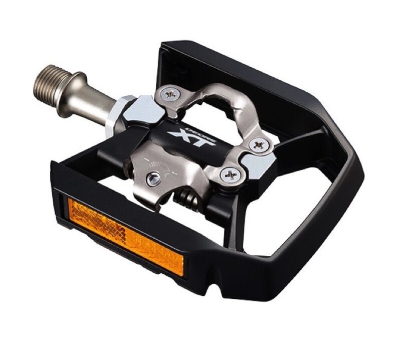 Shimano Deore PD-T8000 XT Pedals - SPD w/ Reflector, Cleat(SM-SH56)