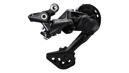 Shimano RD-M5120 Deore Rear Derailleur - 10/11 Speed, Long Cage, SGS (Black)