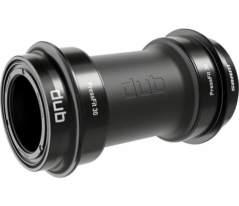 SRAM DUB PressFit30 Bottom Bracket - PF30, 68/73mm, Black