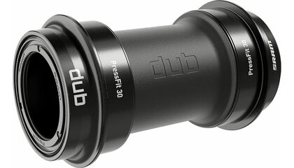 SRAM DUB PressFit30 Bottom Bracket - PF30, 68/73mm, Black