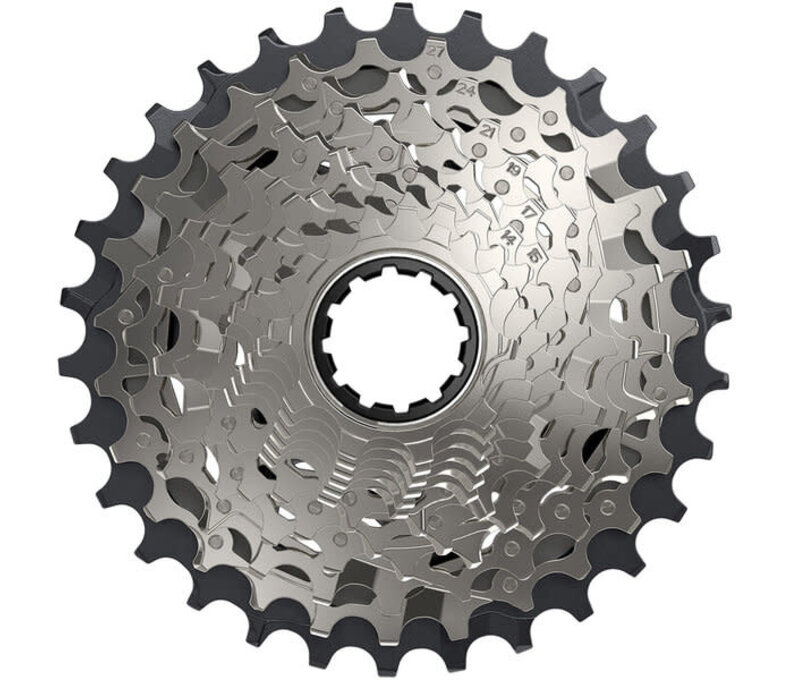 SRAM Force XG-1270 Cassette - D1, Silver, 12-Speed, 10-30