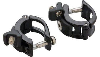 SRAM MatchMaker X Cockpit Clamp - Pair, Black with Ti Bolts