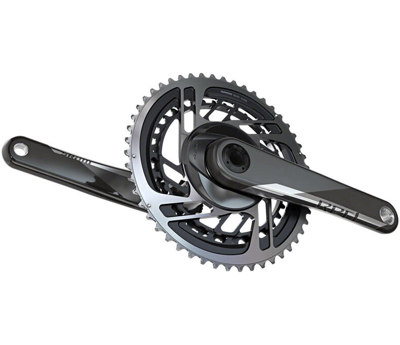 Sram Red AXS Crankset - 170mm 12-Speed 46/33T Direct Mount DUB Spindle Interface Natural Carbon D1