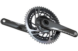 Sram Red AXS Crankset - 170mm 12-Speed 46/33T Direct Mount DUB Spindle Interface Natural Carbon D1