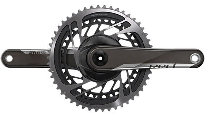 Sram Red AXS Crankset - 170mm 12-Speed 46/33T Direct Mount DUB Spindle Interface Natural Carbon D1