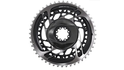 SRAM Red AXS Direct-Mount 48/35t 2x12 speed Chainring Set, Polar Gray