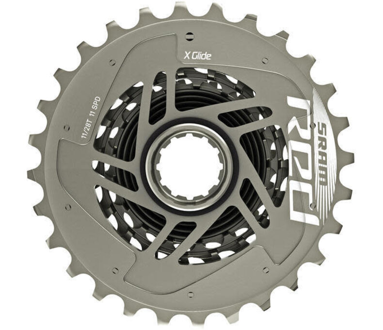 SRAM RED XG-1190 Cassette - 11 Speed, 11-32t, Silver, A2