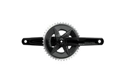 Sram Rival AXS DUB Wide D1 Double Crankset - 12-Speed, 160mm x 43/30t (Black)