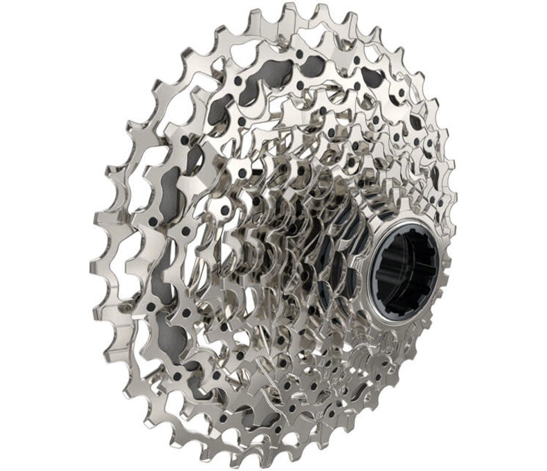 SRAM Rival AXS XG-1250 Cassette - 12-Speed, 10-36t, Silver, For XDR Driver Body, D1