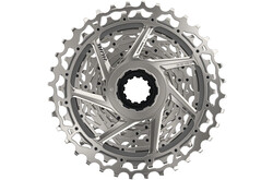 SRAM Rival AXS XG-1250 Cassette - 12-Speed, 10-36t, Silver, For XDR Driver Body, D1