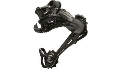 SRAM X5 Rear Derailleur - 10 Speed, Long Cage, Black
