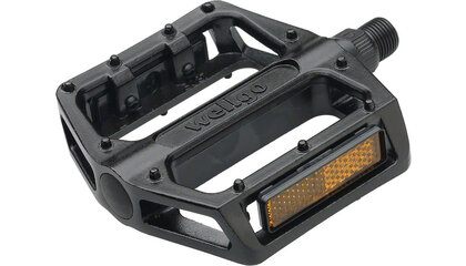 Wellgo B087 BMX Pedals - 9/16", Black
