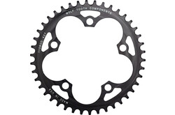 Wolf Tooth 110 BCD Cyclocross and Road Chainring - 42t, 110 BCD, 5-Bolt, Drop-Stop, Black