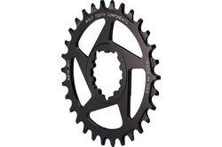 Wolf Tooth Direct Mount Chainring - 32t, SRAM Direct Mount, Drop-Stop, For BB30 Short Spindle Cranksets, 0mm Offset, Black