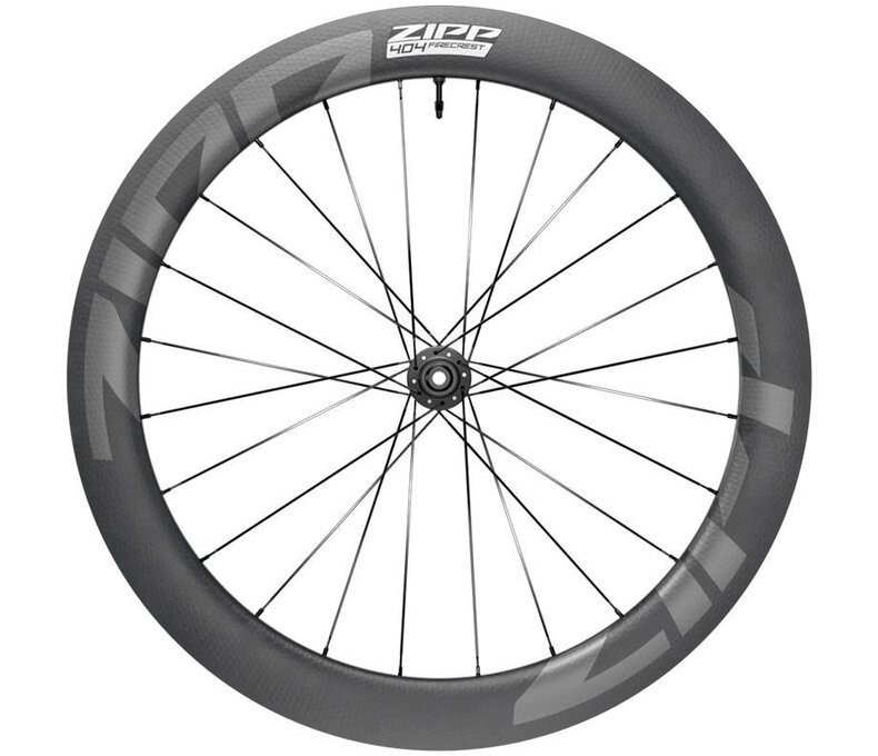 Zipp 404 Firecrest Carbon Tubeless Disc Brake Center Locking 700c Rear 24Spokes SRAM 10/11sp 12x142mm Standard Graphic B1