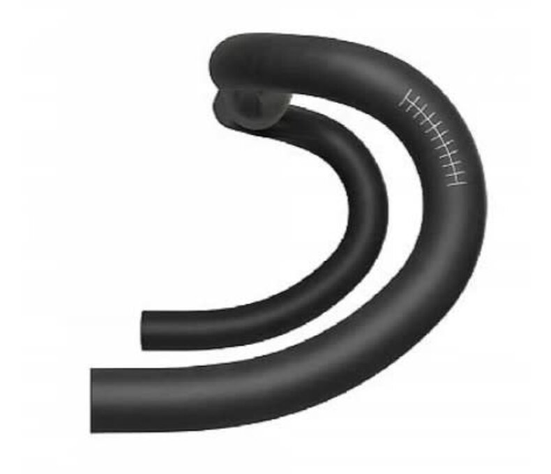 Zipp Carbon SL-70 Ergo Handlebar - Top, 44cm Center-to-Center, Matte Black Logos, A2