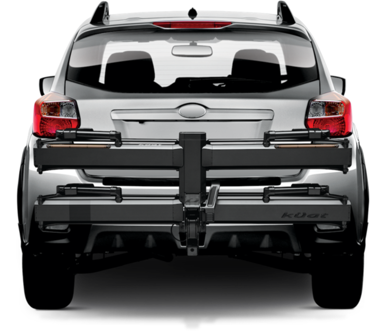 Kuat Piston Pro X 1.25" LED Dual Ratchet Platform Hitch Rack with Kashima - Fits 2 Bike