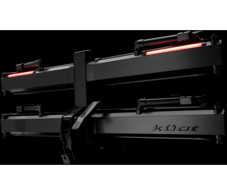 Kuat Piston Pro X 1.25" LED Dual Ratchet Platform Hitch Rack with Kashima - Fits 2 Bike