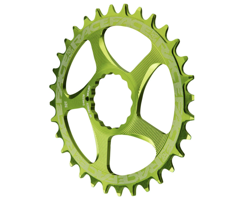 RaceFace Narrow Wide Chainring - Direct Mount, CINCH, 30t, Green