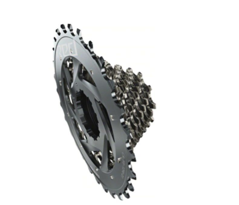 SRAM RED AXS XG-1290 Cassette - 12 Speed, 10-28t, Silver, For XDR Driver Body, D1