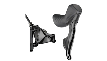 SRAM Rival eTap AXS HRD Shift/Brake Lever and Hydraulic Disc Caliper - Right/Rear, Flat Mount 20mm Offset, 1800mm Hose,